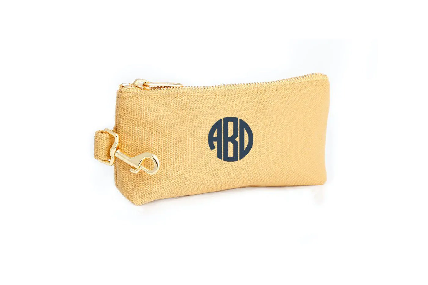 Beige Classic Canvas MINI Bag with monogram