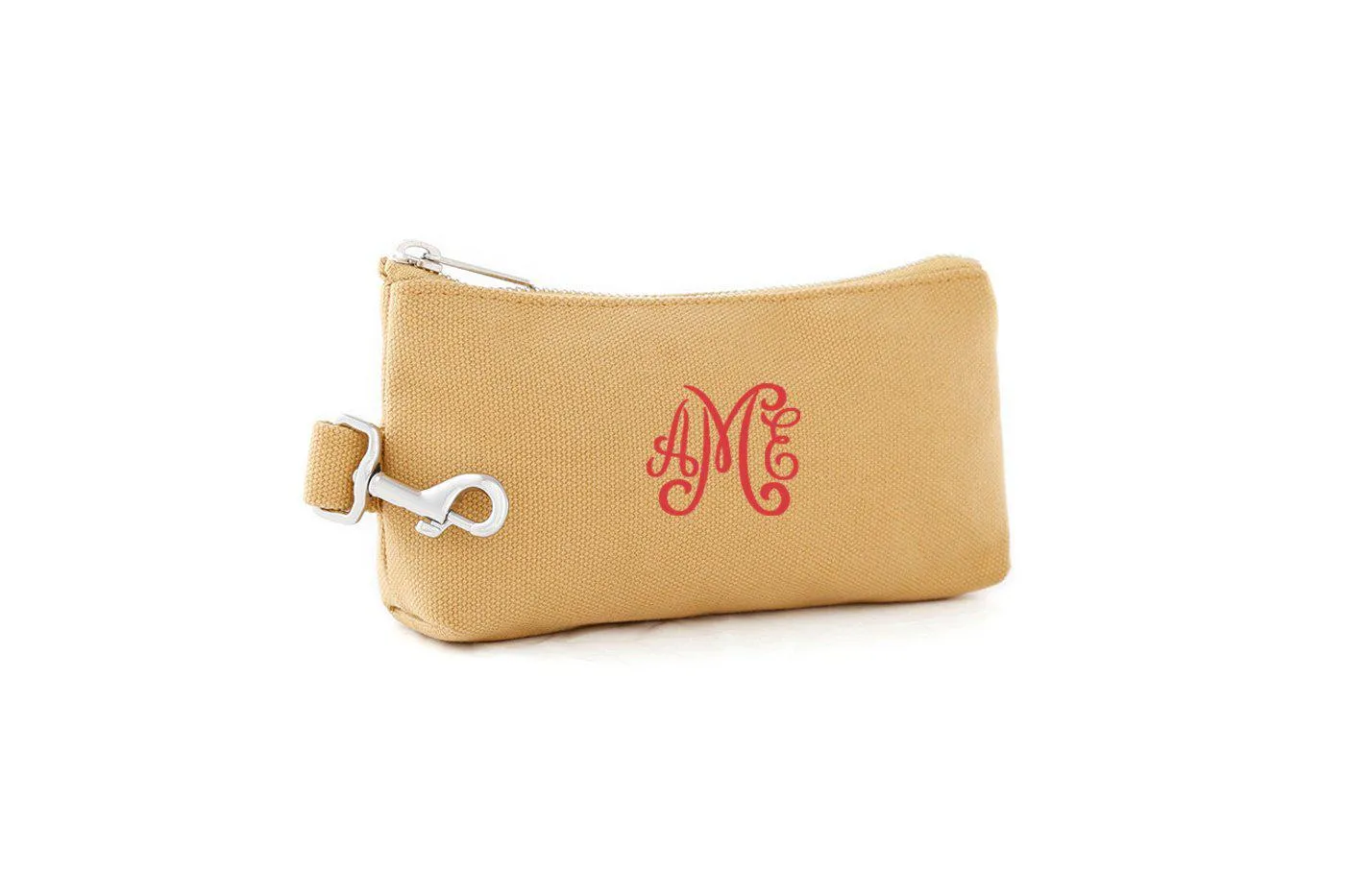 Beige Classic Canvas MINI Bag with monogram