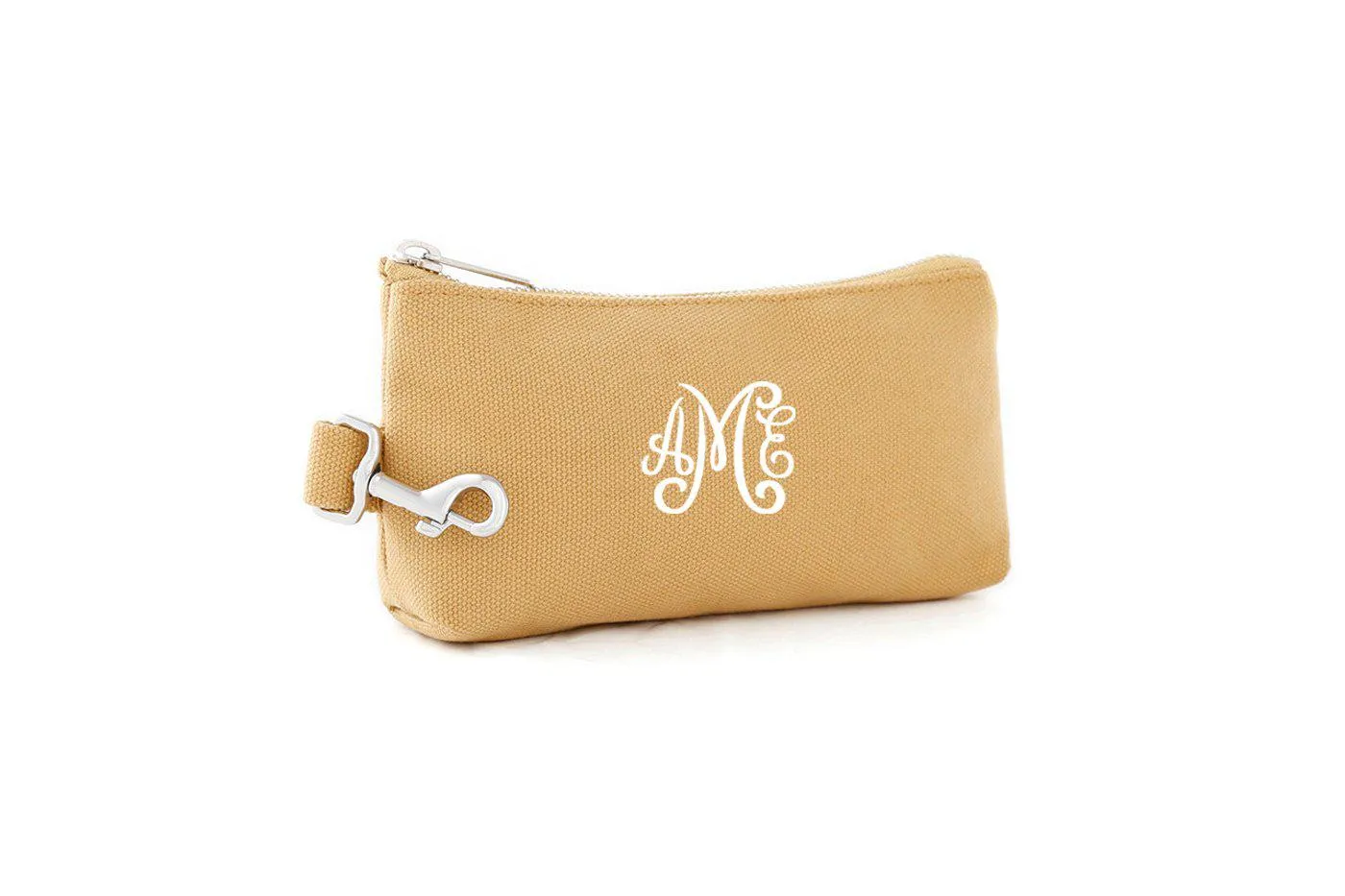 Beige Classic Canvas MINI Bag with monogram