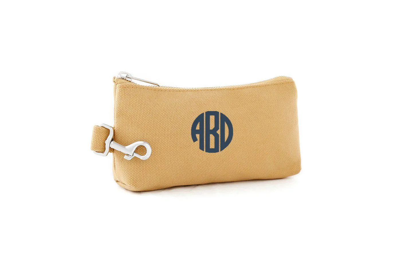 Beige Classic Canvas MINI Bag with monogram