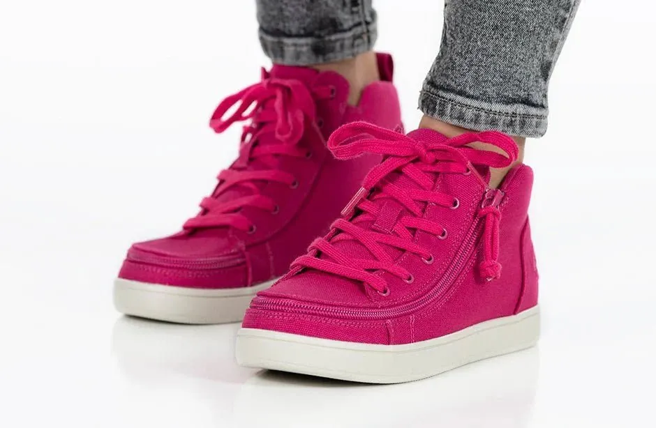 BILLY FOOTWEAR - Orchid Flower Sneaker Mid Tops