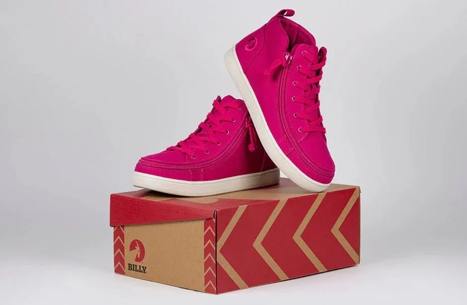 BILLY FOOTWEAR - Orchid Flower Sneaker Mid Tops
