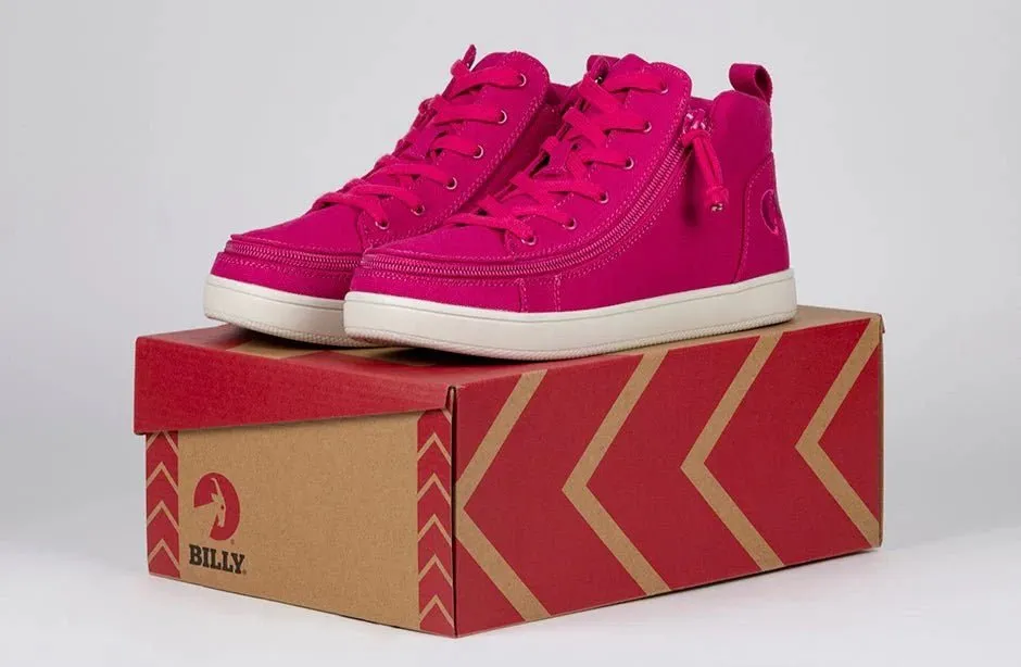 BILLY FOOTWEAR - Orchid Flower Sneaker Mid Tops