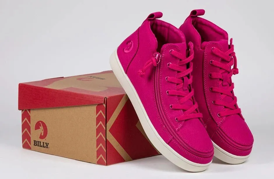 BILLY FOOTWEAR - Orchid Flower Sneaker Mid Tops