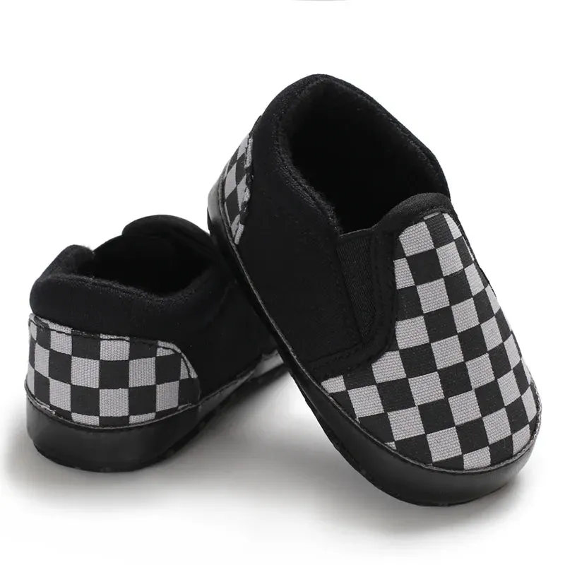 Black Fashion Newborn Casual Cloth Shoes Boys And Girls