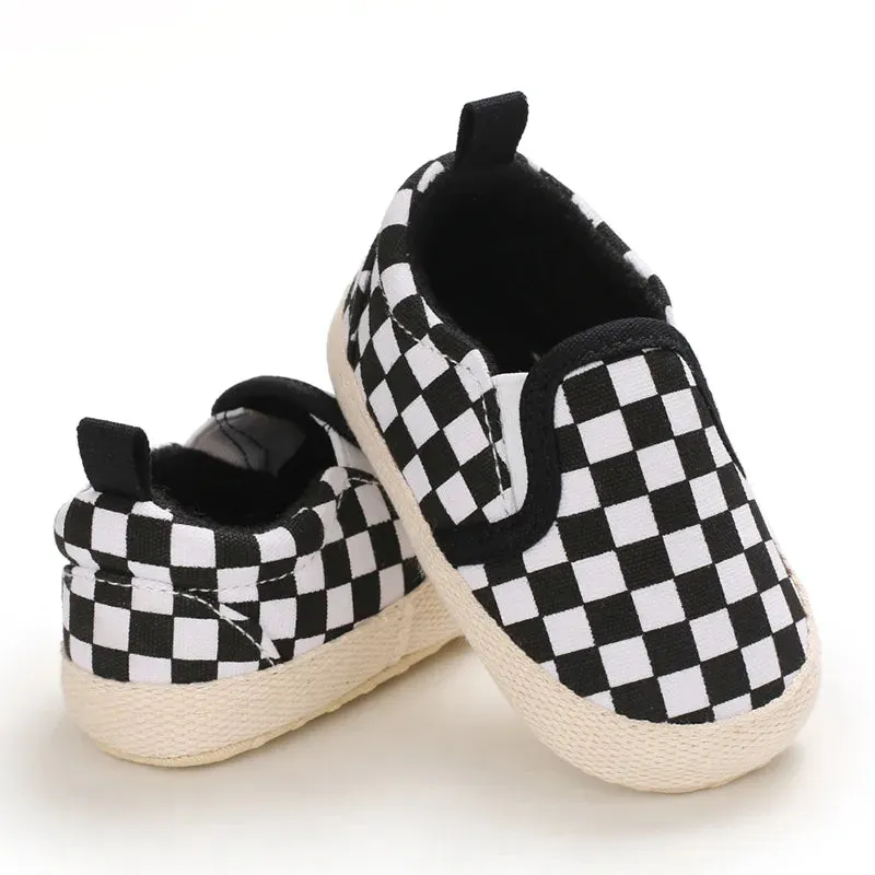 Black Fashion Newborn Casual Cloth Shoes Boys And Girls