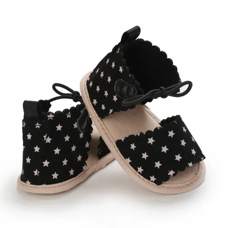 Black Fashion Newborn Casual Cloth Shoes Boys And Girls