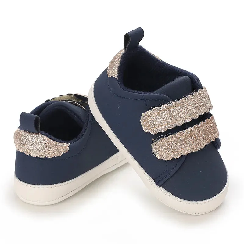 Black Fashion Newborn Casual Cloth Shoes Boys And Girls