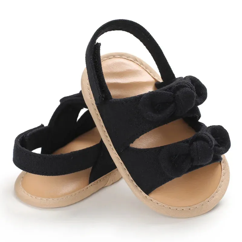 Black Fashion Newborn Casual Cloth Shoes Boys And Girls