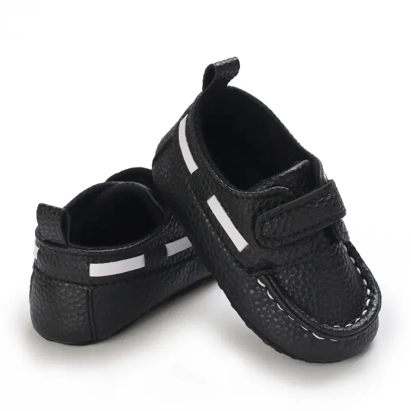 Black Fashion Newborn Casual Cloth Shoes Boys And Girls