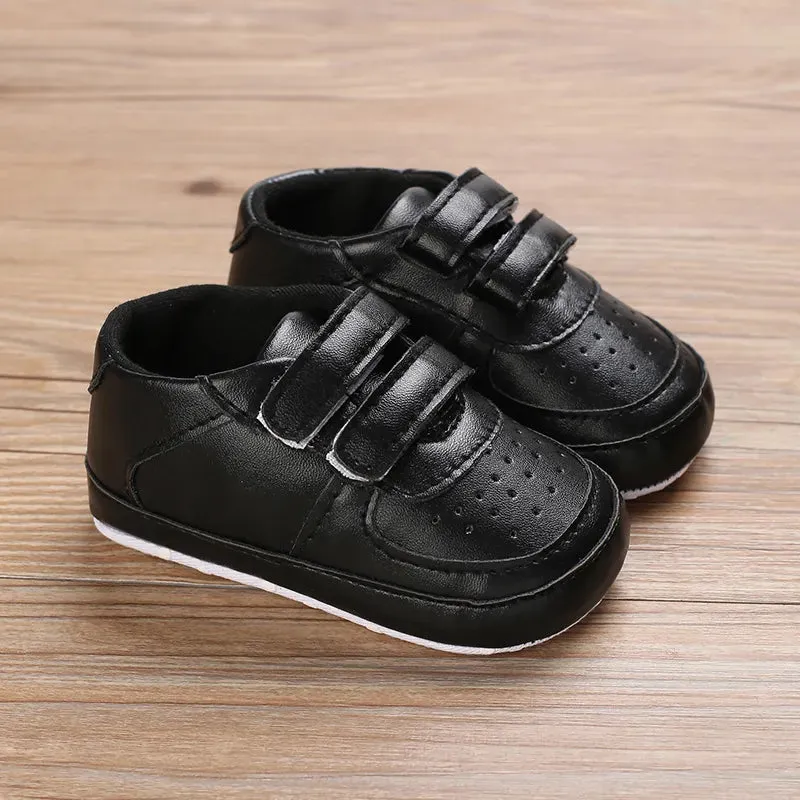 Black Fashion Newborn Casual Cloth Shoes Boys And Girls