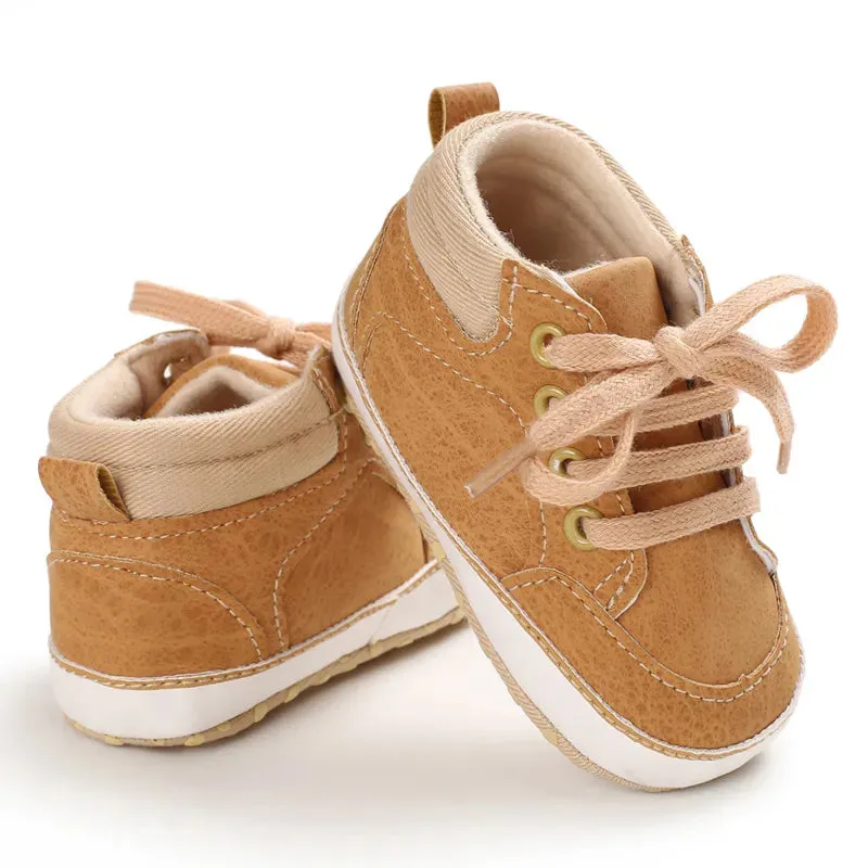Black Fashion Newborn Casual Cloth Shoes Boys And Girls
