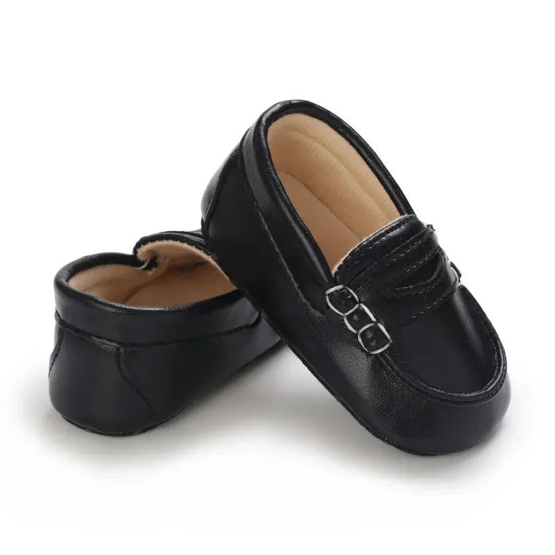 Black Fashion Newborn Casual Cloth Shoes Boys And Girls