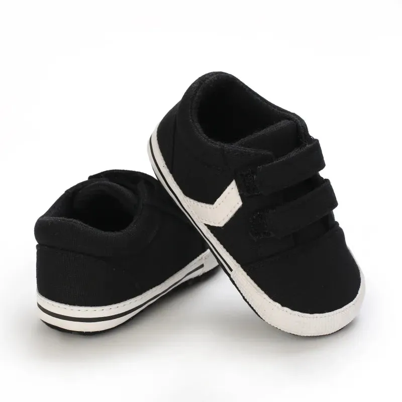 Black Fashion Newborn Casual Cloth Shoes Boys And Girls