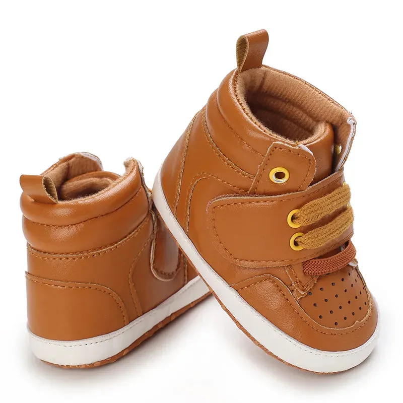 Black Fashion Newborn Casual Cloth Shoes Boys And Girls