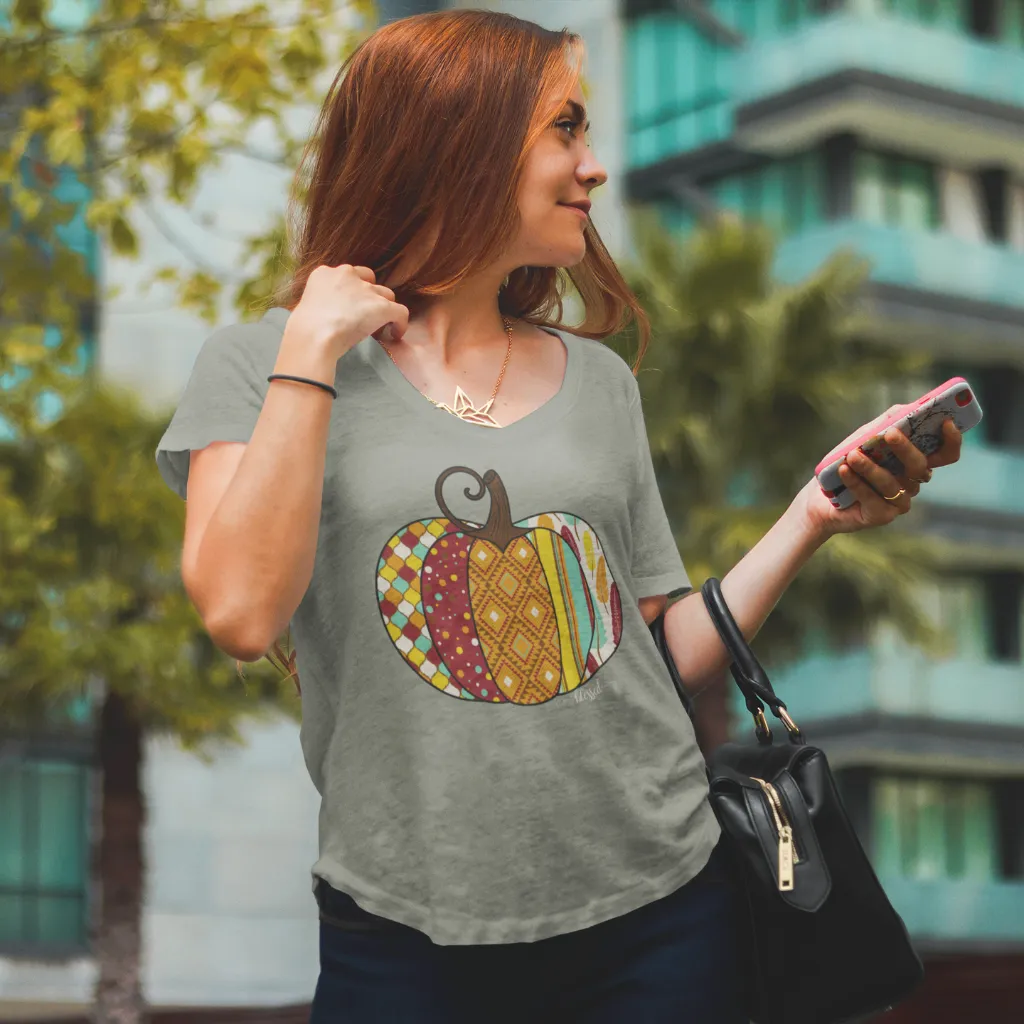 Blessed Pumpkin Bella Canvas Dolman Sleeve Shirt – Fall Christian Tee