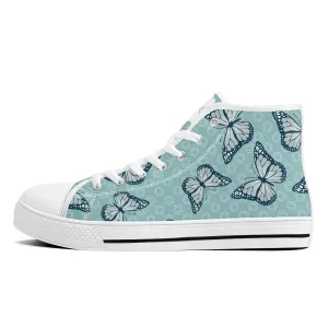 Blue Butterfly Eisen High Tops