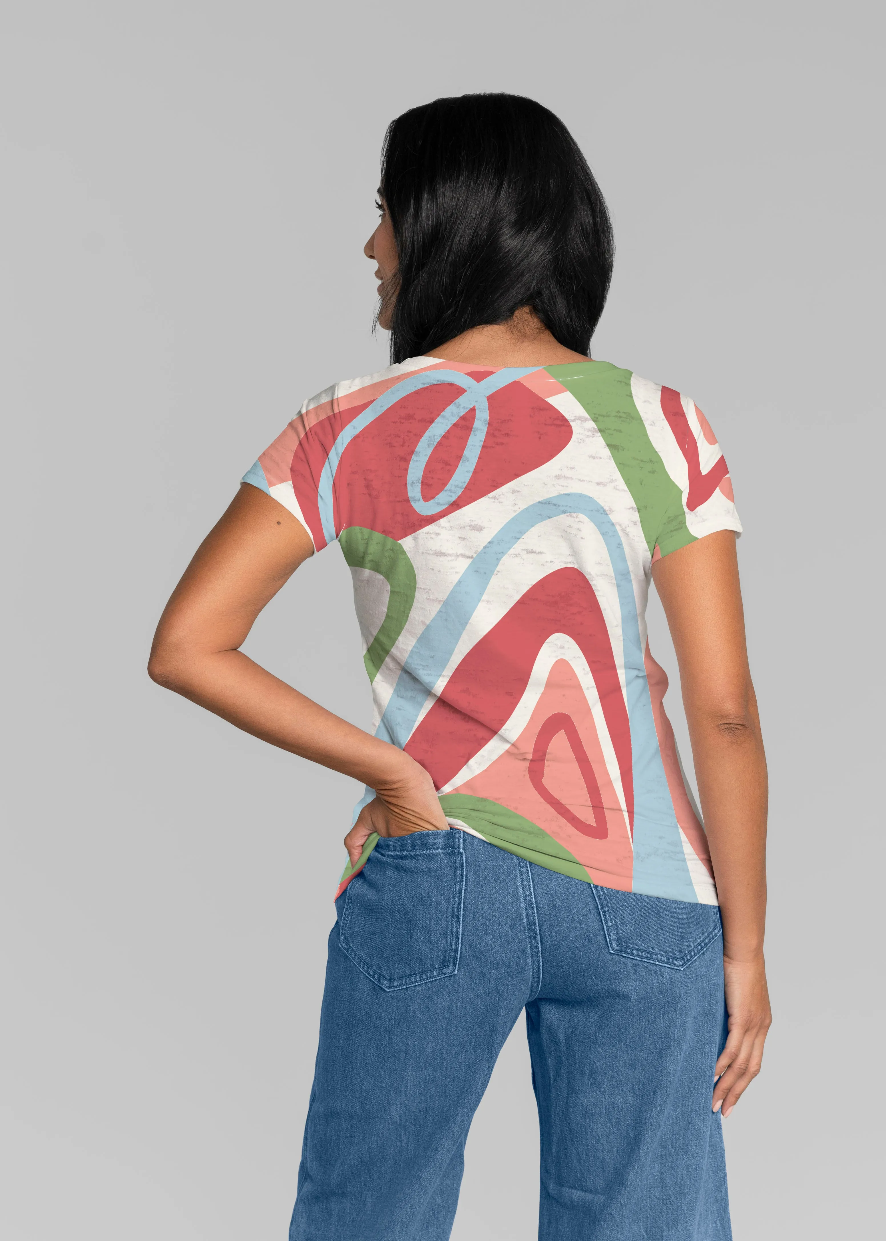 Boomerang (17292) ~ Short Sleeve Scoop Shirt