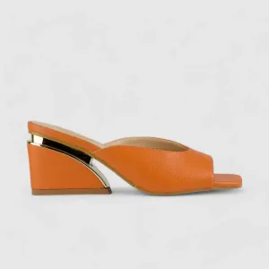Bulbul Wedge Push In Orange CAR5024
