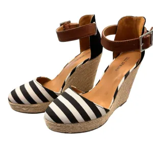 Call It Spring Striped Wedge Women's Size 7.5