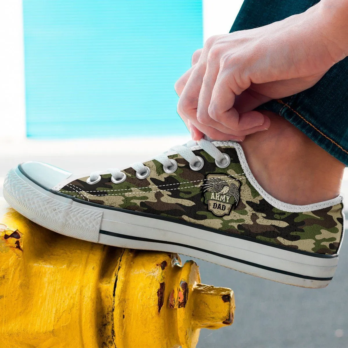 Camouflage Low Cuts