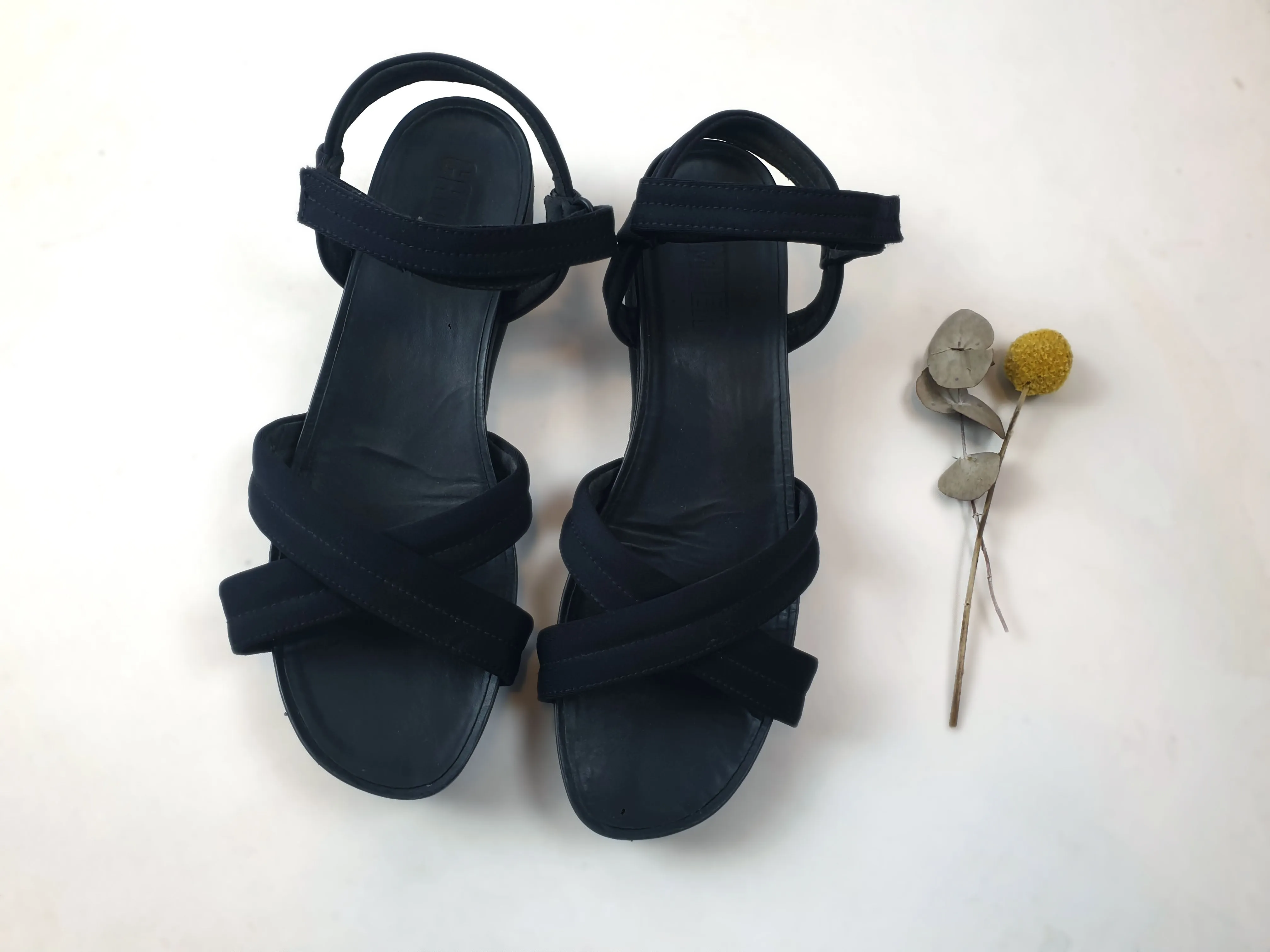 Camper low wedge sandals size 40