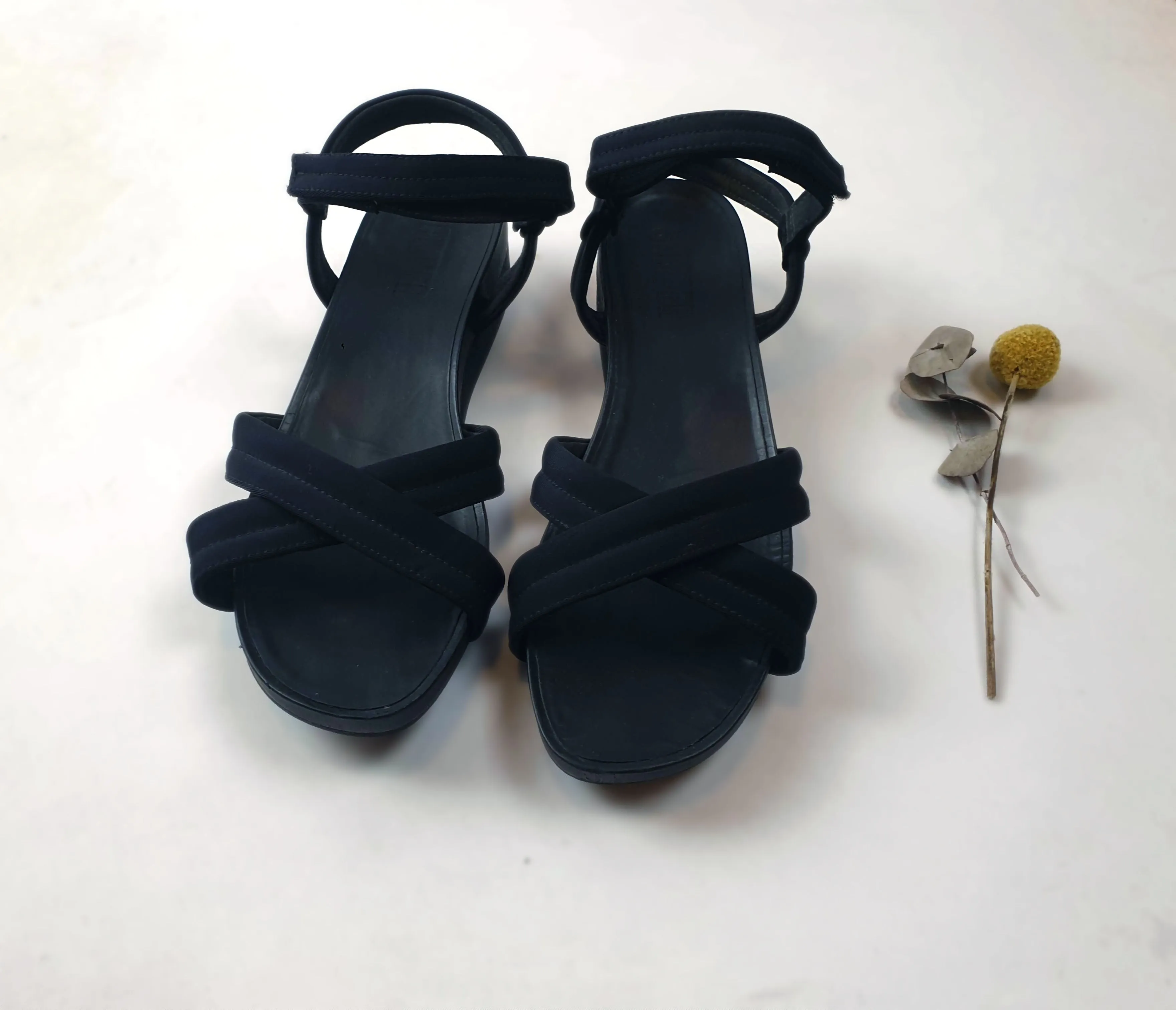 Camper low wedge sandals size 40