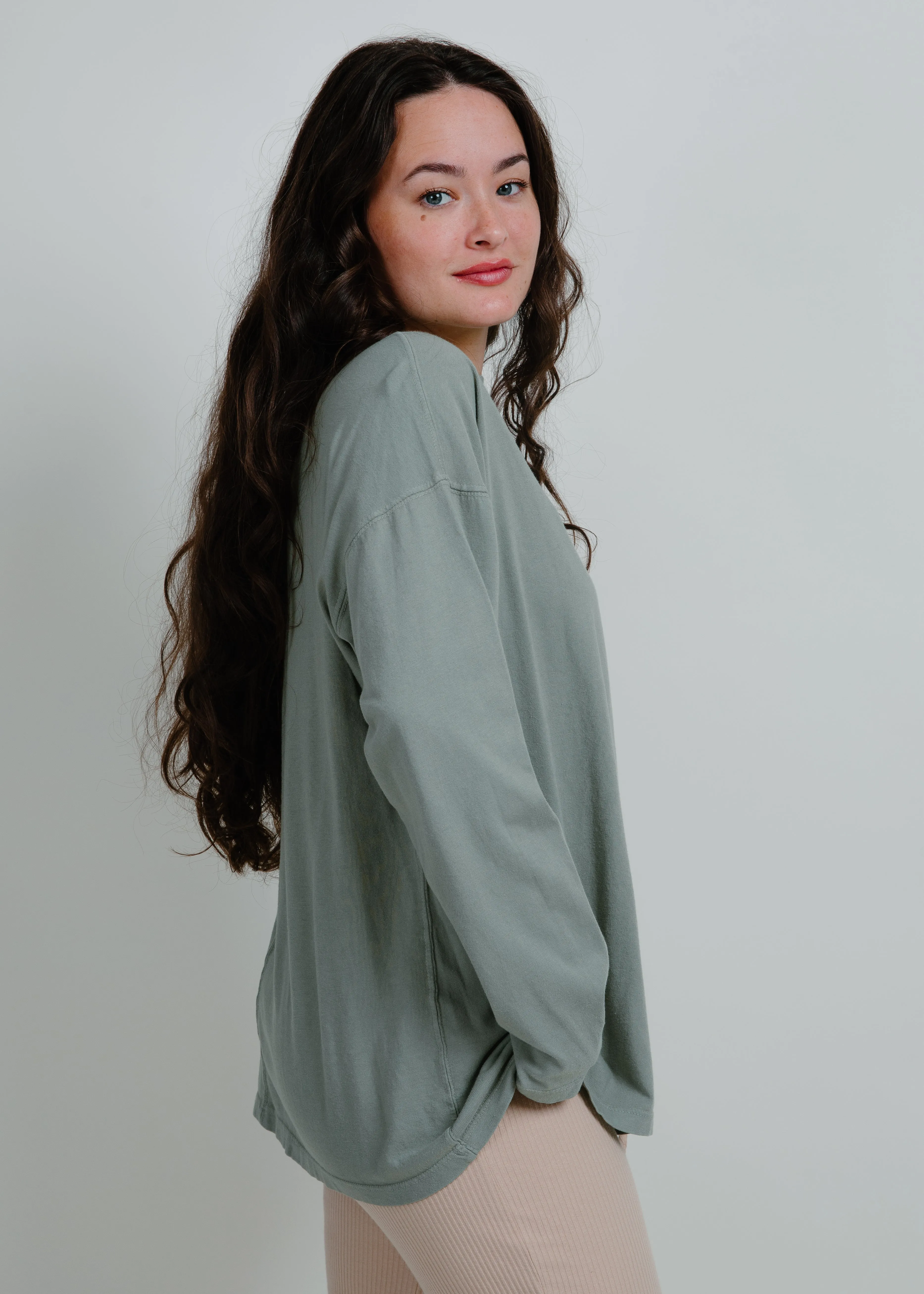 Campfire Pullover - Sage