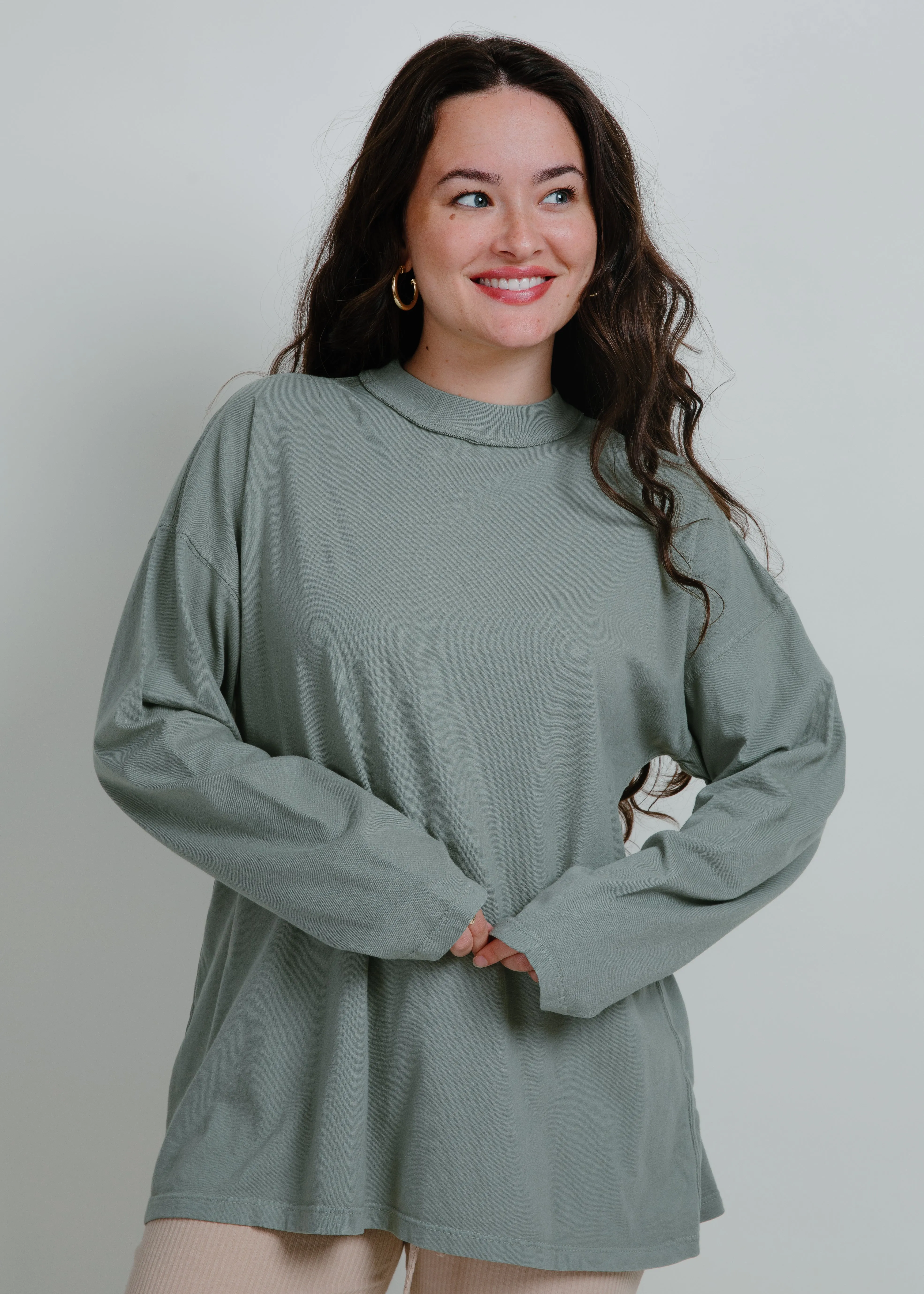 Campfire Pullover - Sage