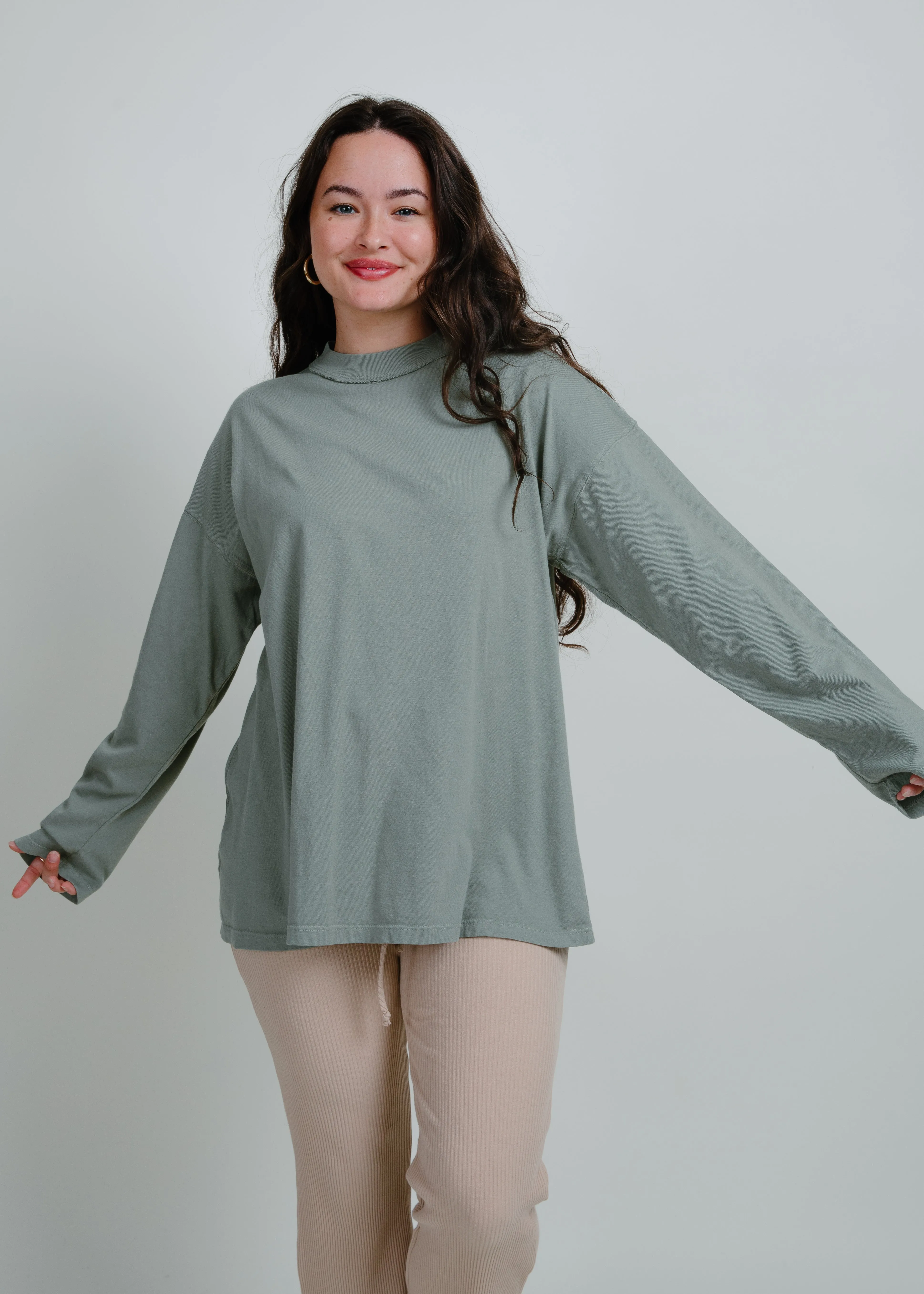 Campfire Pullover - Sage