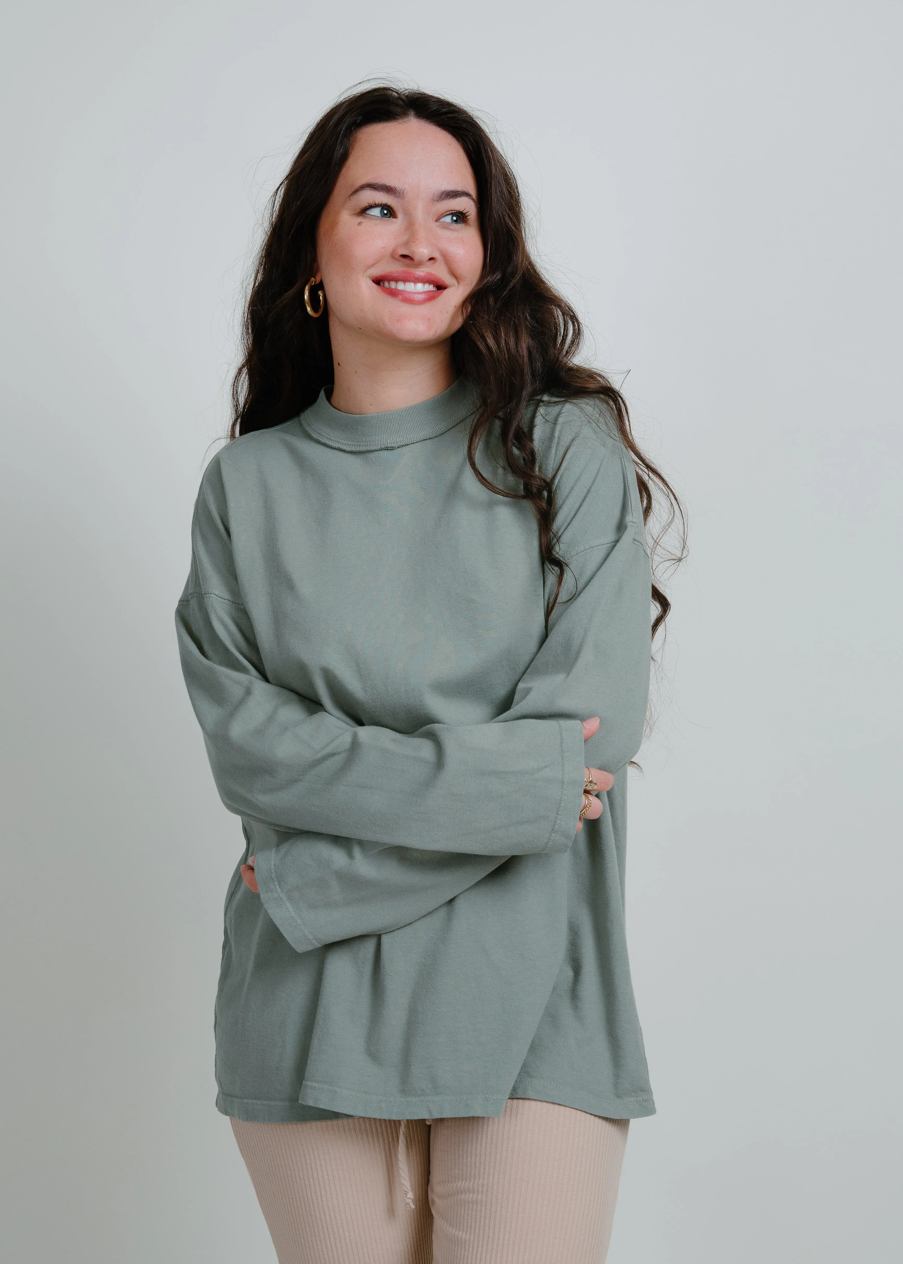 Campfire Pullover - Sage