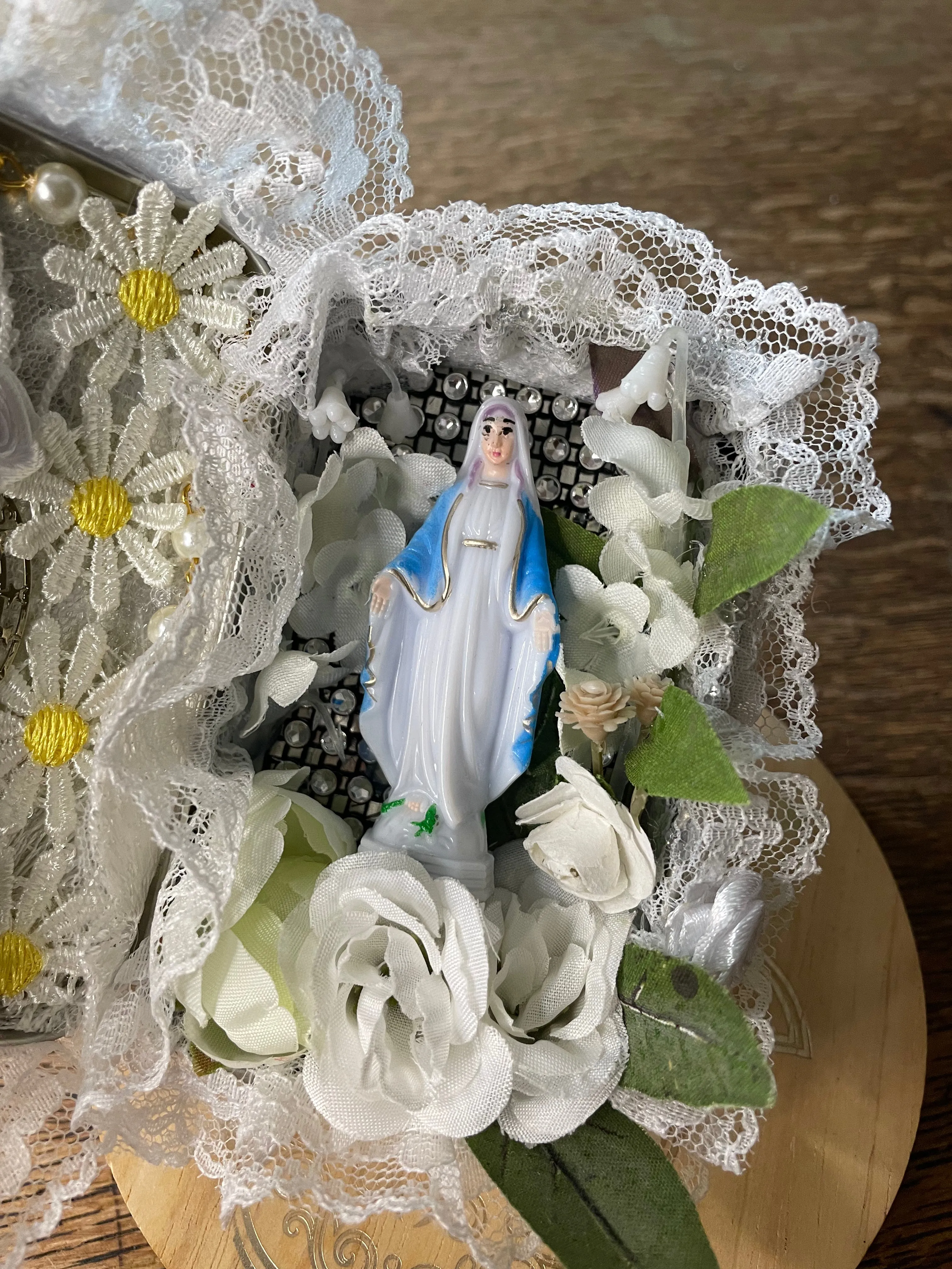 Canvas / little shrine Medalla Milagrosa Lover