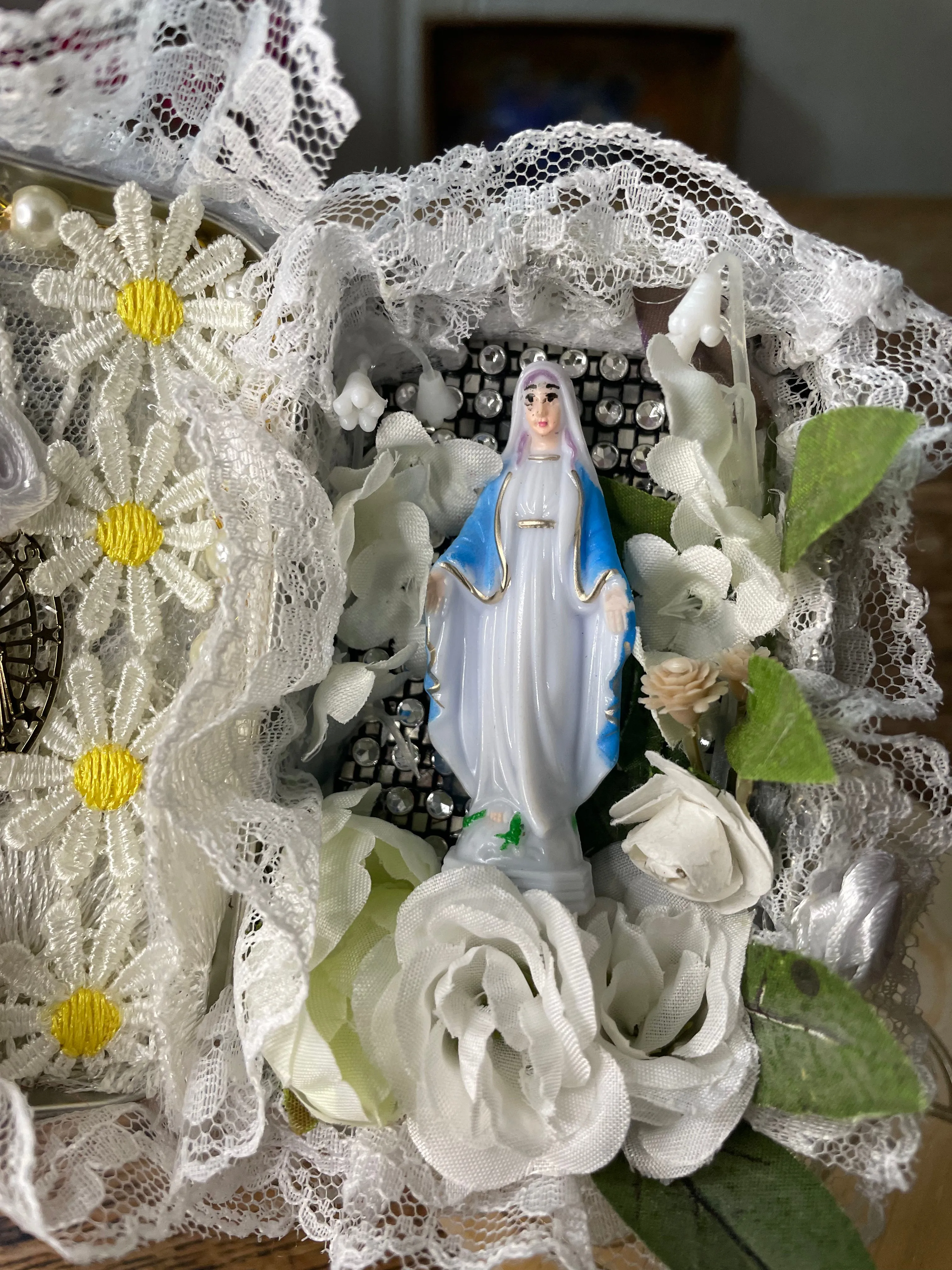 Canvas / little shrine Medalla Milagrosa Lover
