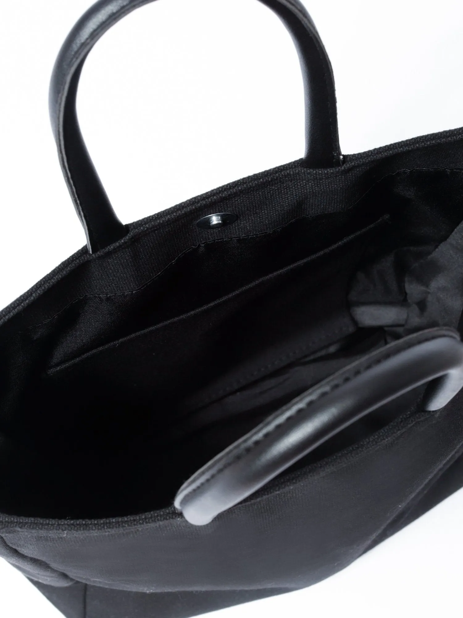 CANVAS TOTE, BLACK