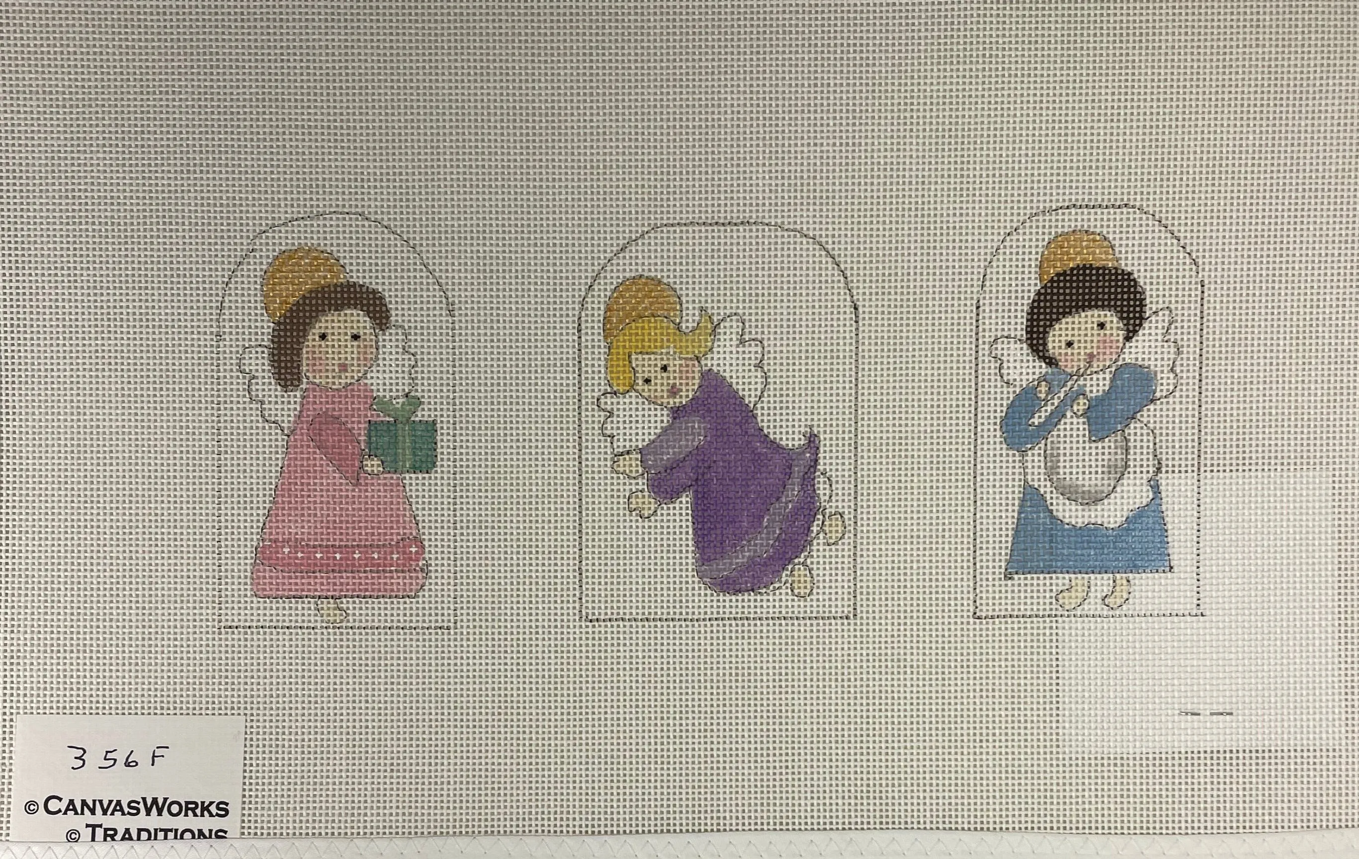 CanvasWorks Traditions 356F More Angels for the Nativity