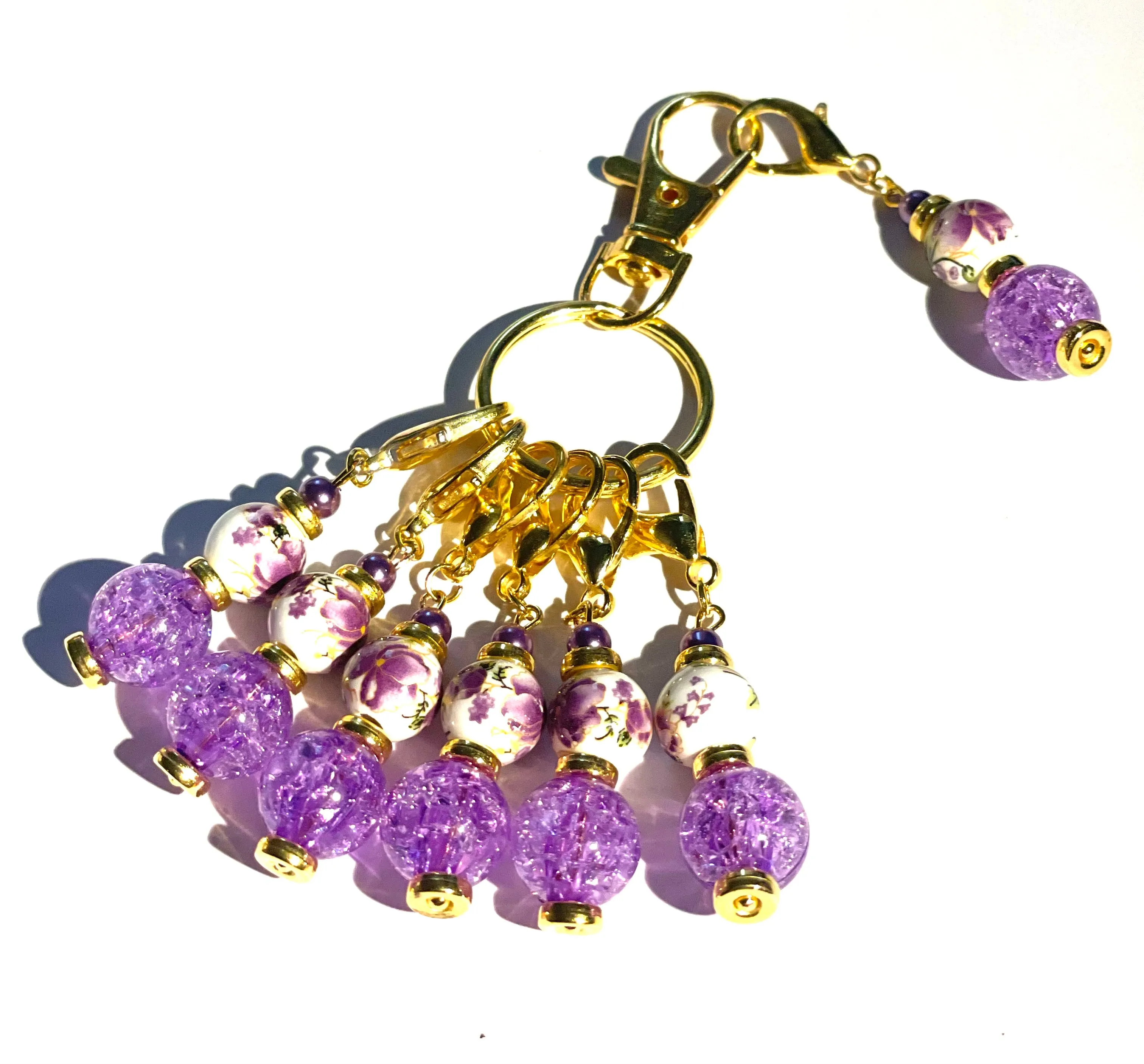CCG #0005 Set of 7 Crochet Knitting Stitch Markers