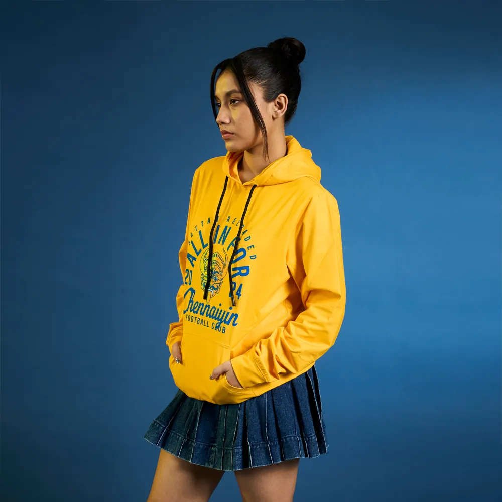 Chennaiyin FC-Official  Hoodie 2024-25-Yellow