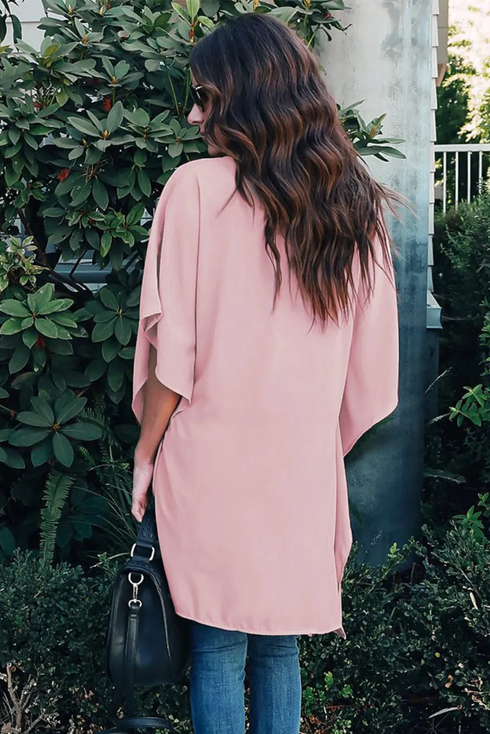Chic High Low Kimono Top