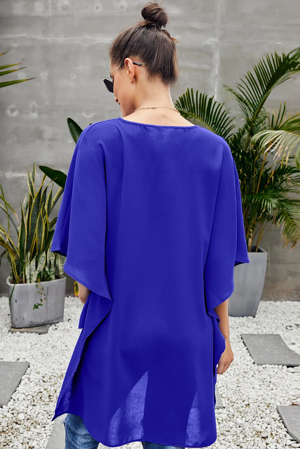 Chic High Low Kimono Top