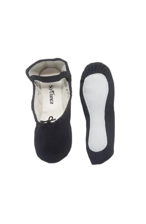 Child Black Canvas Full Sole
