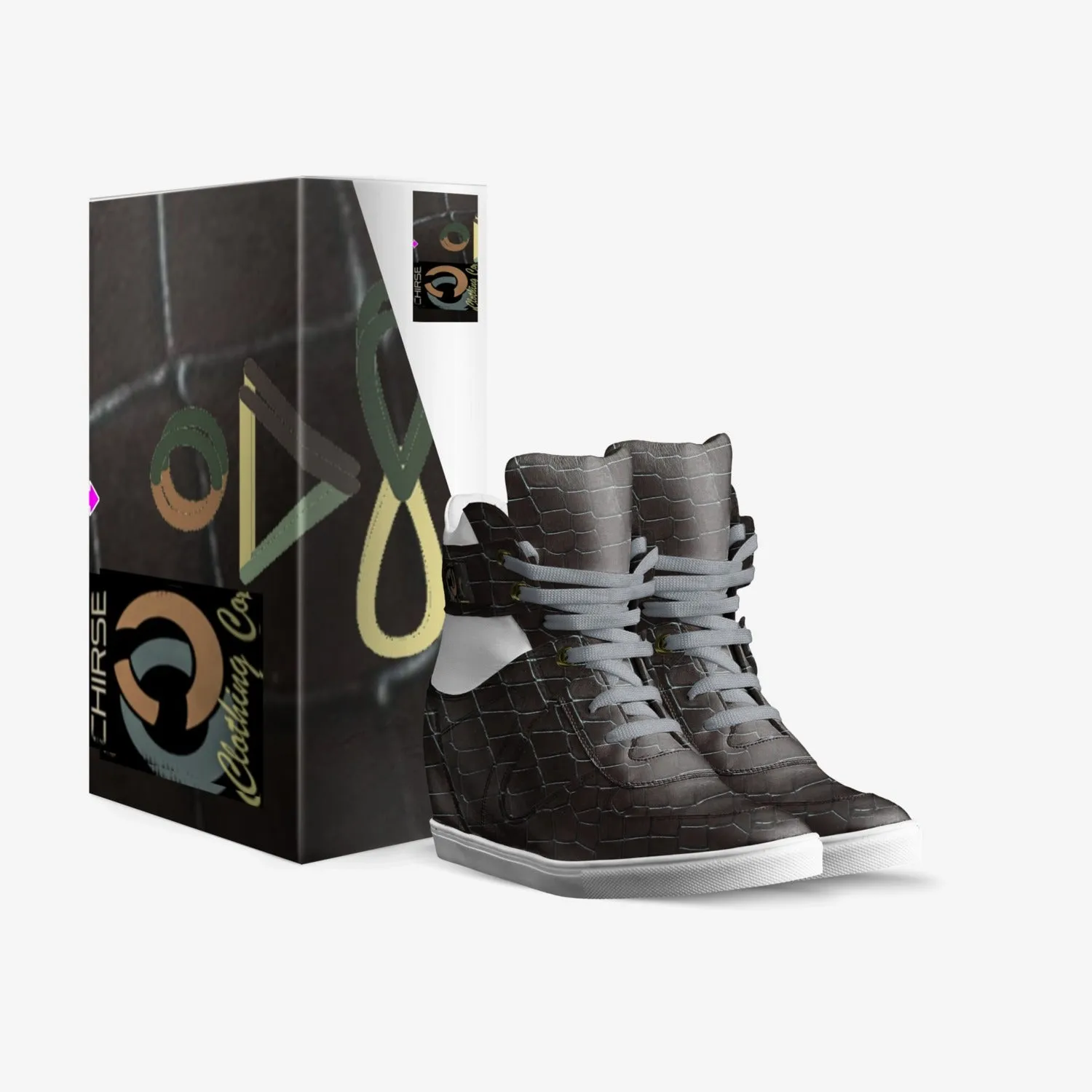 Chirse Clothing Company women's wedge sneakers