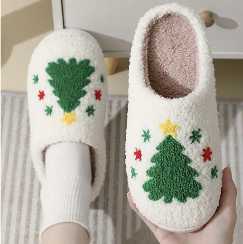 Christmas Tree Slippers - #8324-8328