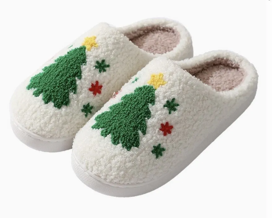 Christmas Tree Slippers - #8324-8328