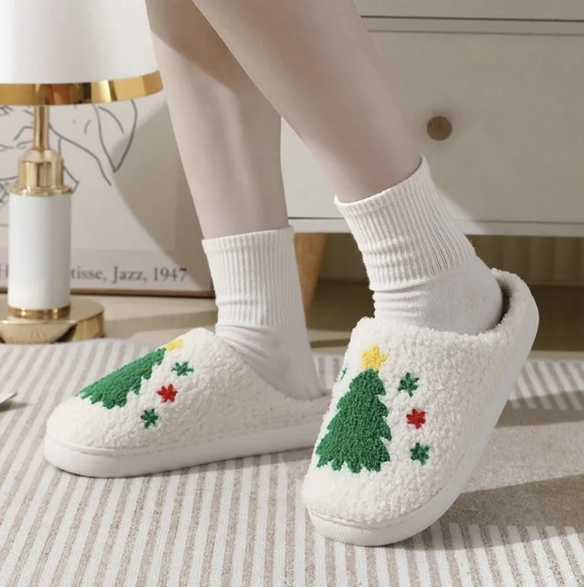 Christmas Tree Slippers - #8324-8328