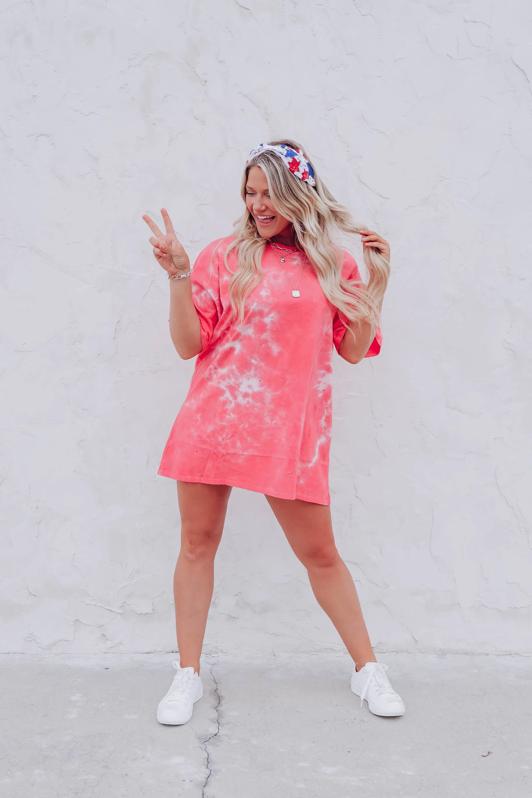 Color Me Red Destroyed Top