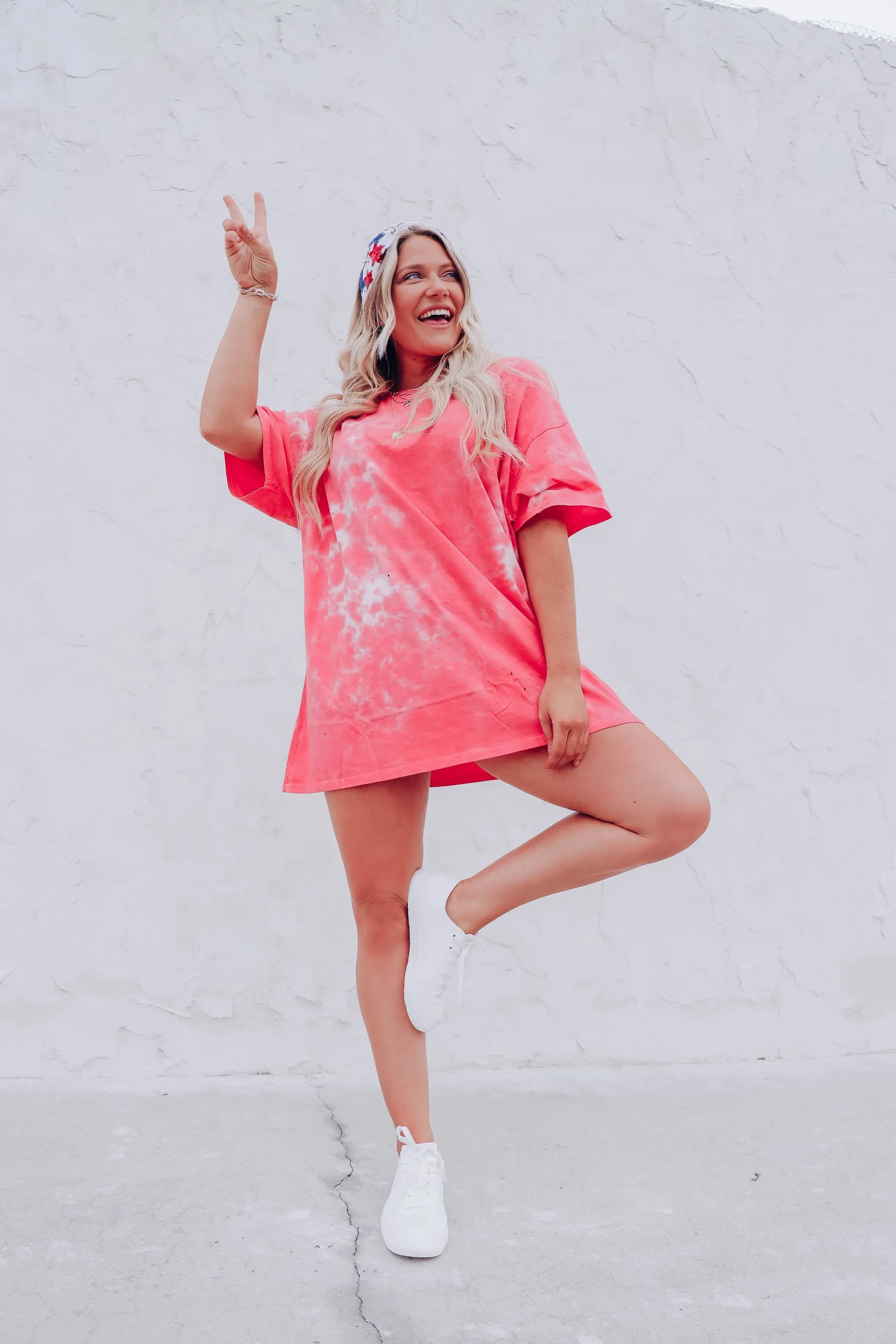 Color Me Red Destroyed Top