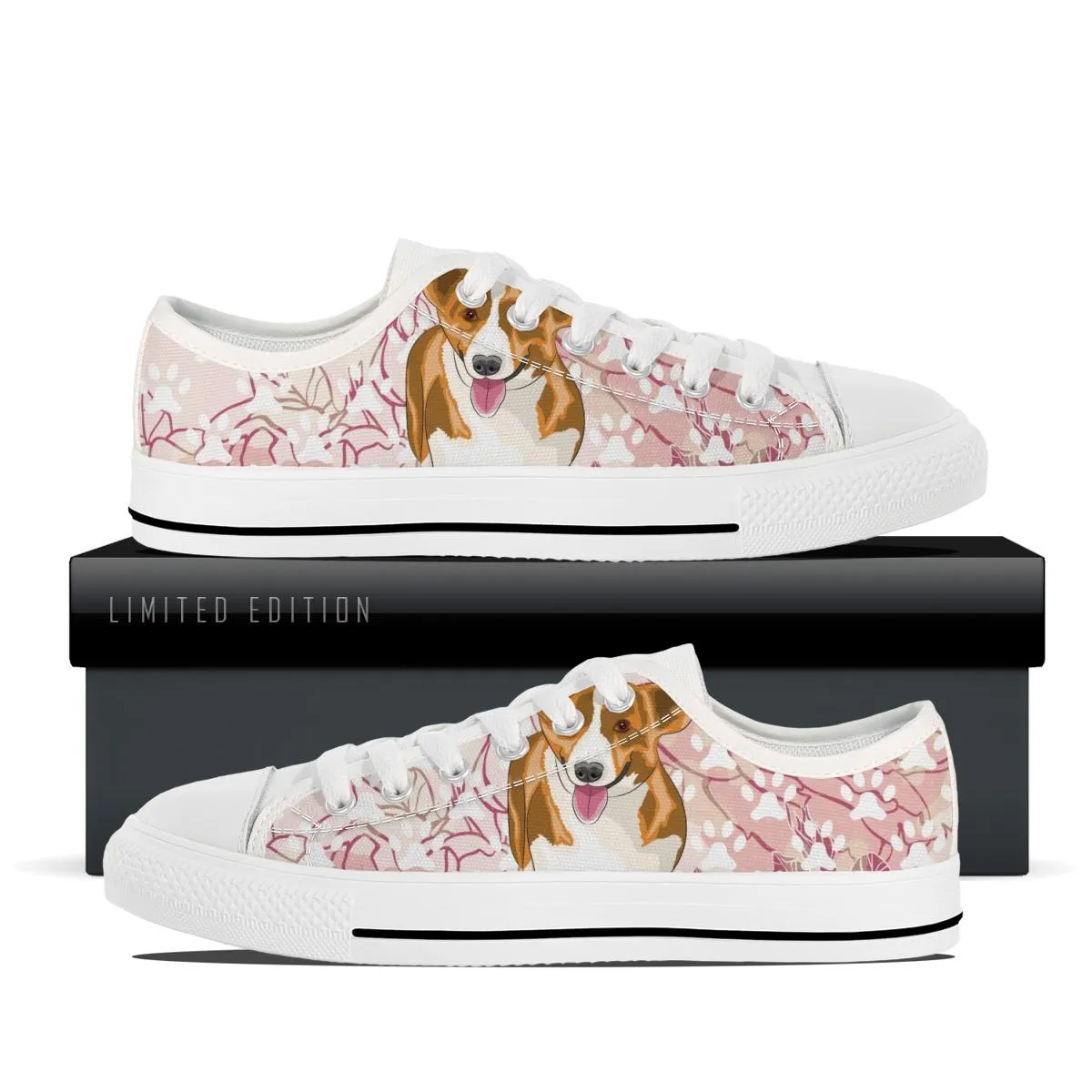 Corgi Kids Canvas Shoes