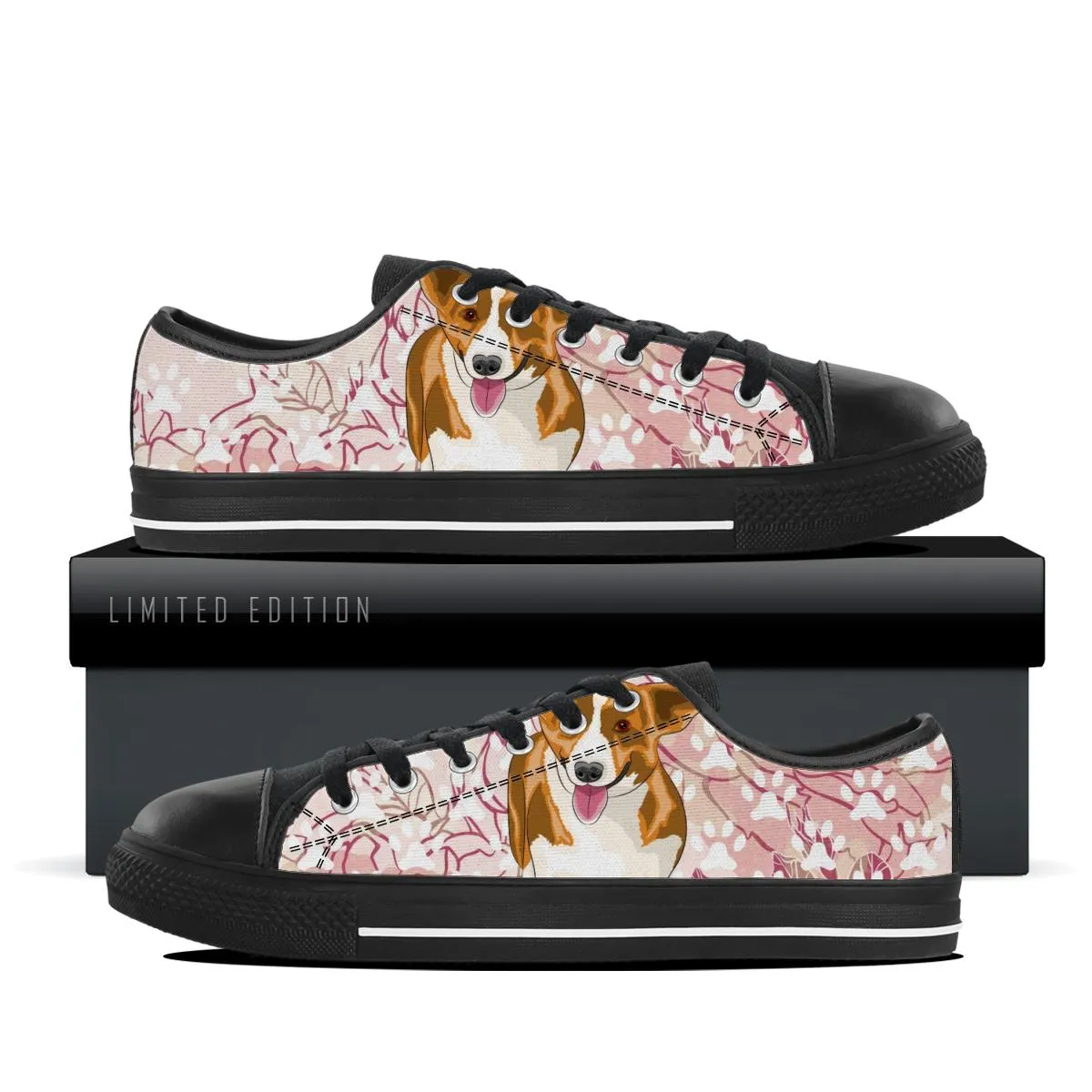 Corgi Kids Canvas Shoes
