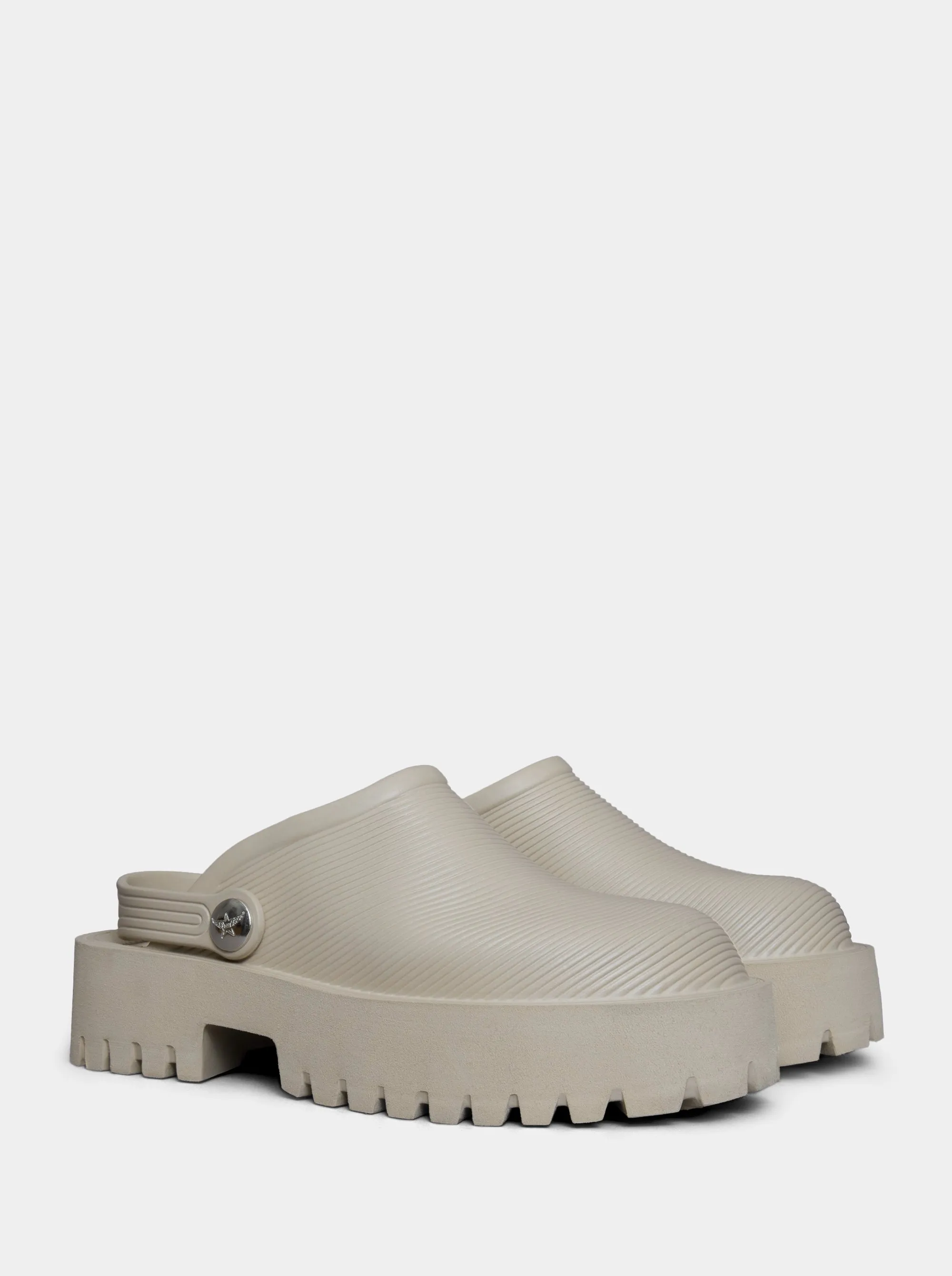 COSMOS BEIGE SLIPPERS