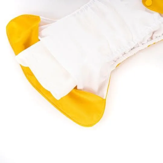 Couche à poche - avec insert de type trifold en bambou - Taille unique - Tropical - Mme & Co 2.0